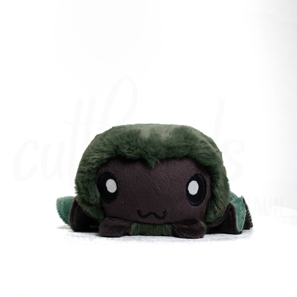 Mossy Wisp Cuttlepod - XL Weighted Handmade Plush