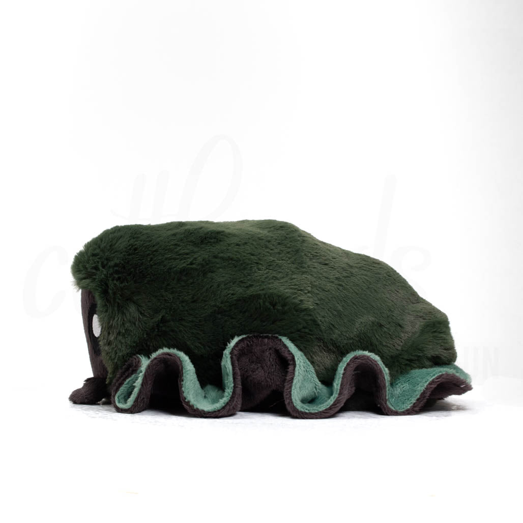 Mossy Wisp Cuttlepod - XL Weighted Handmade Plush