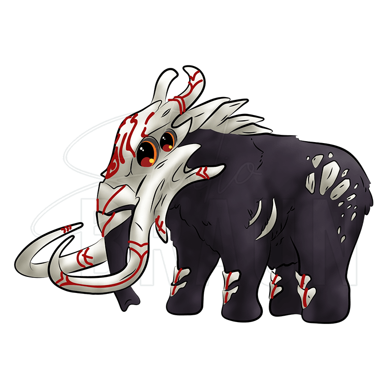 Megoliath Mammoth Grimm Sticker