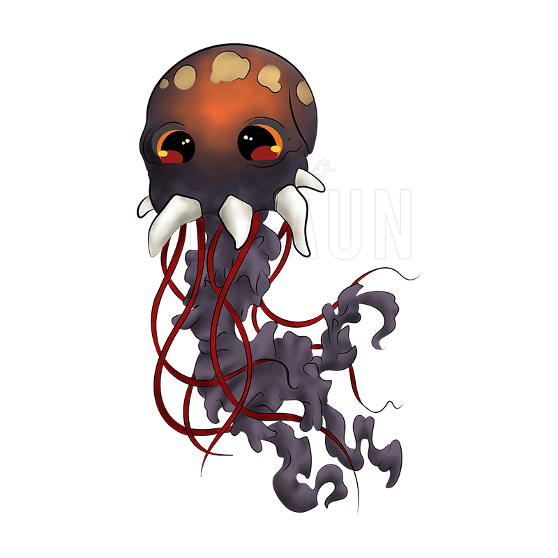 Seer Jellyfish Grimm Sticker