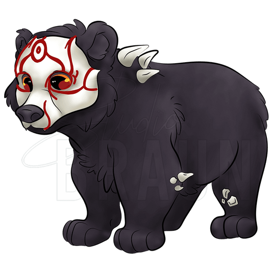 Ursa Bear Grimm Sticker