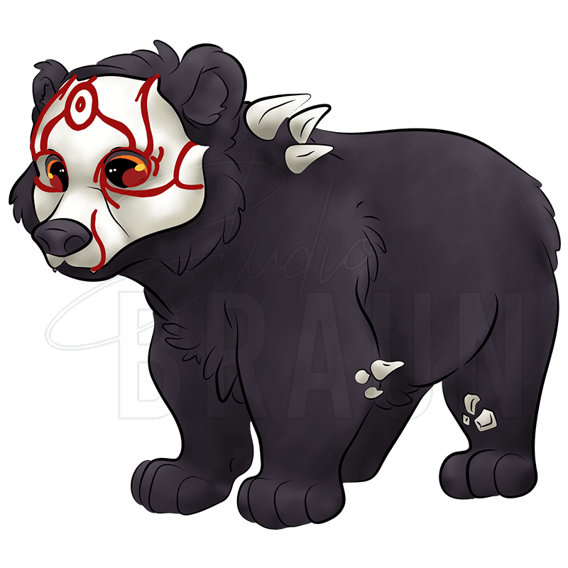 Ursa Bear Grimm Sticker