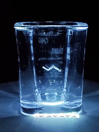 Ethanol Molecule Shot Glass