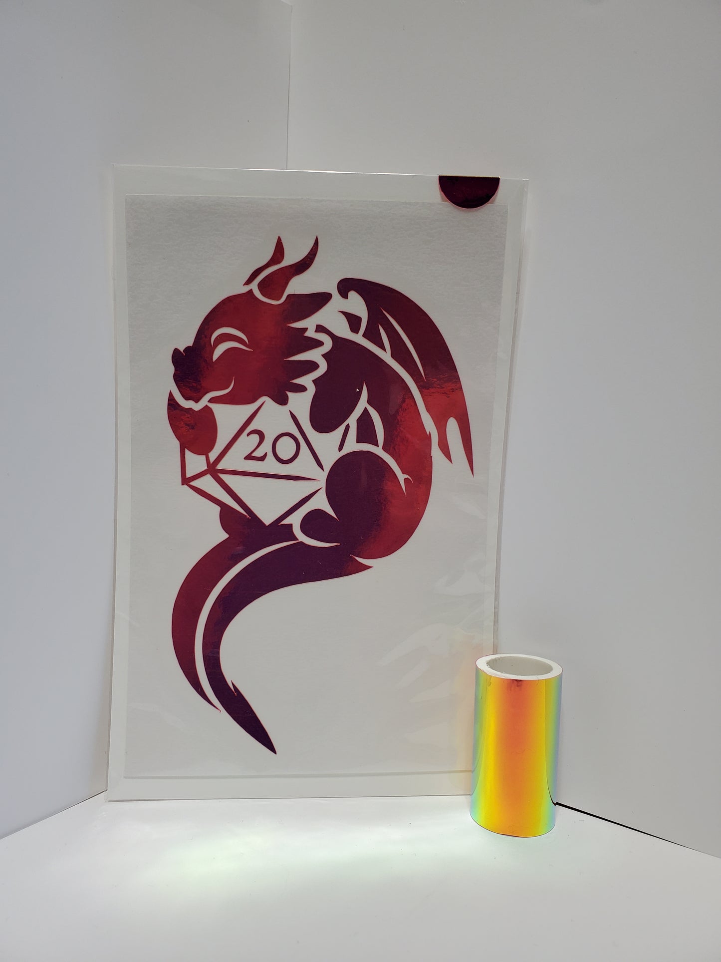 Nat 20 Dragon Decal