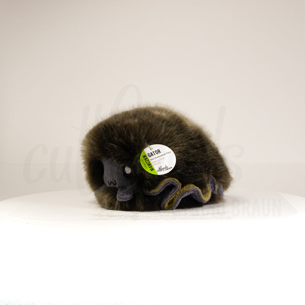 Shadowleaf Flare Cuttlepod - Medium (Palm-Size) Handmade Plush