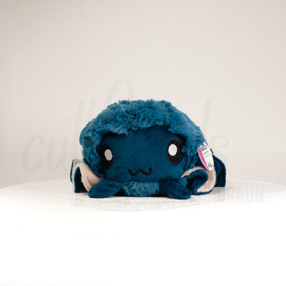 Azurite Trill Cuttlepod - Weighted (Extra-Large) Handmade Plush