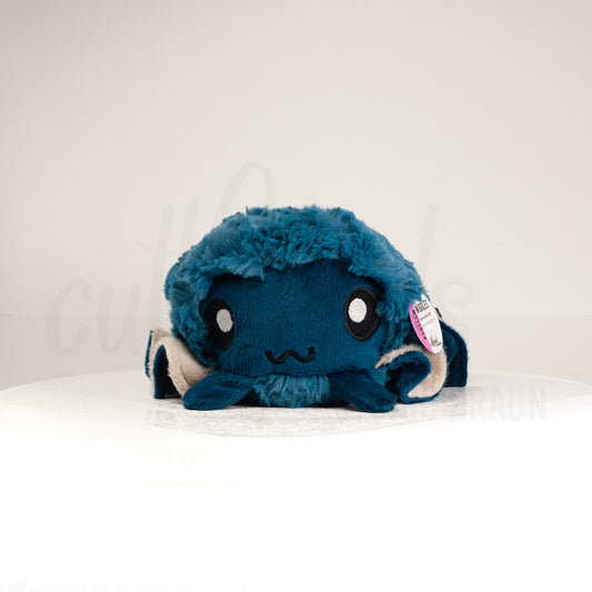 Azurite Trill Cuttlepod - Weighted (Extra-Large) Handmade Plush