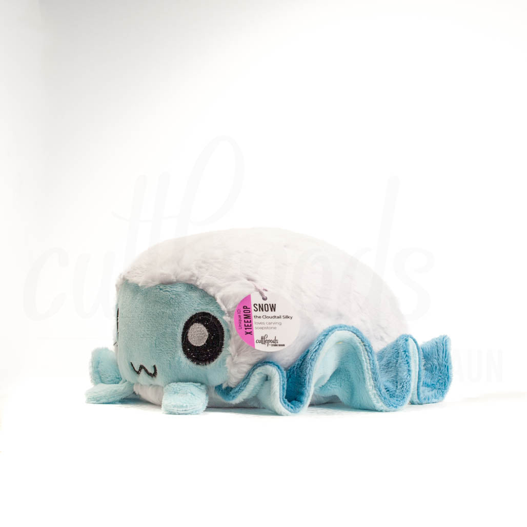 Cloudtail Silky Cuttlepod - XL Weighted Handmade Plush