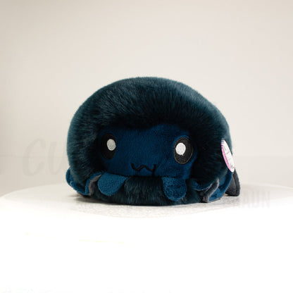 Sapphire Flare Cuttlepod - XL Weighted Handmade Plush