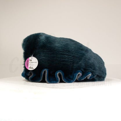 Sapphire Flare Cuttlepod - XL Weighted Handmade Plush