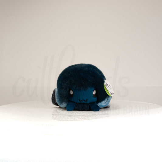 Midnight Wisp Cuttlepod - Medium (Palm-Size) Handmade Plush