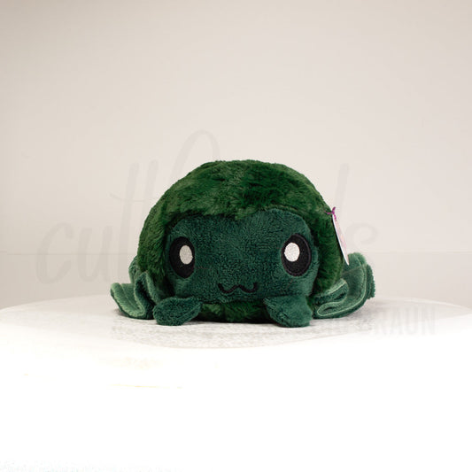 Pinethistle Silky Cuttlepod - XL Weighted Handmade Plush