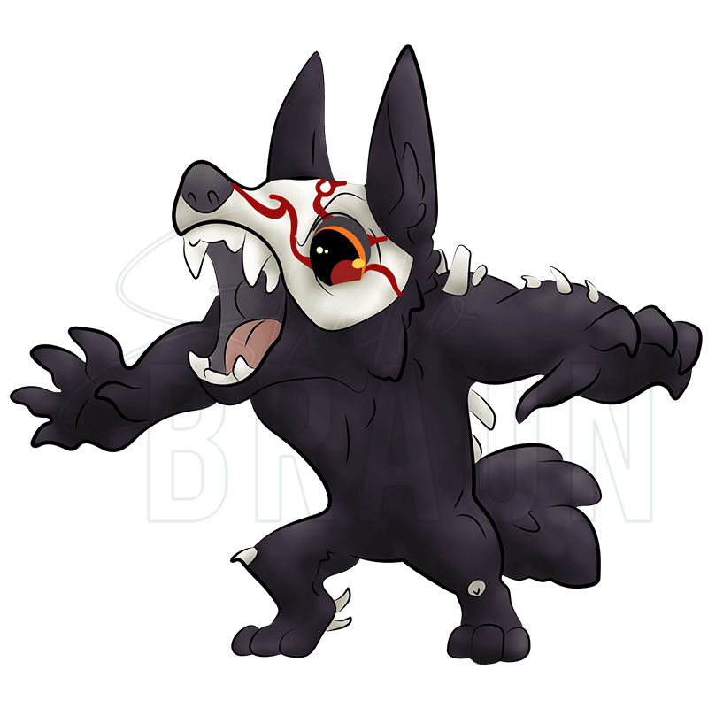 Beowolf Werewolf Grimm Sticker