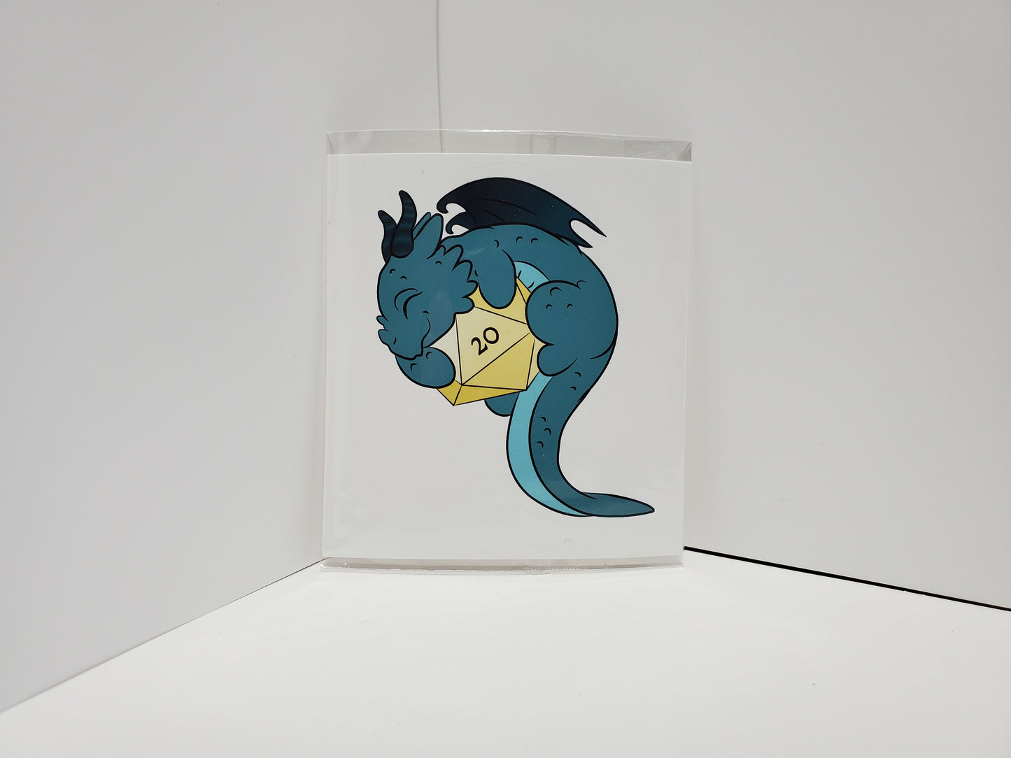 Dice Dragon Sticker