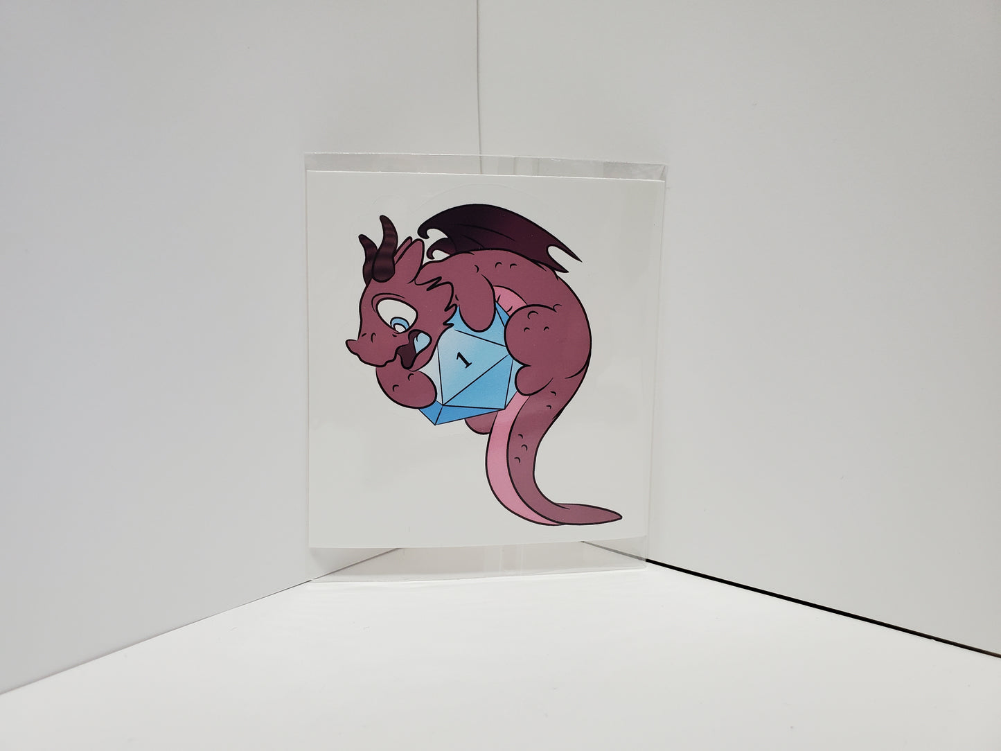 Dice Dragon Sticker