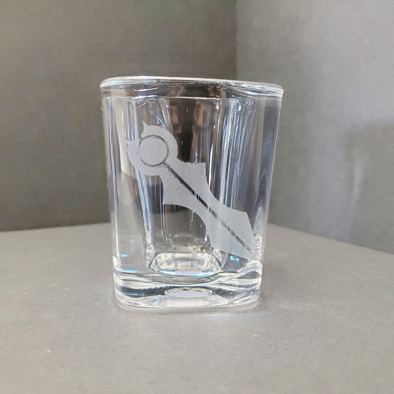 Penny Emblem Shot Glass