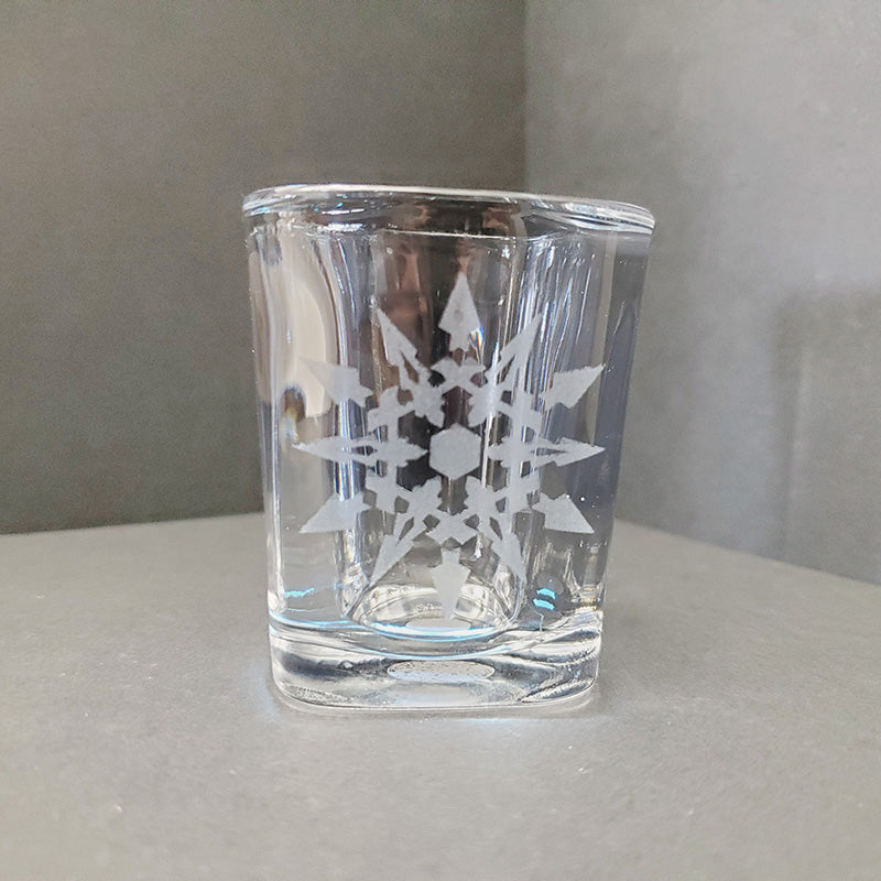 Weiss Emblem Shot Glass