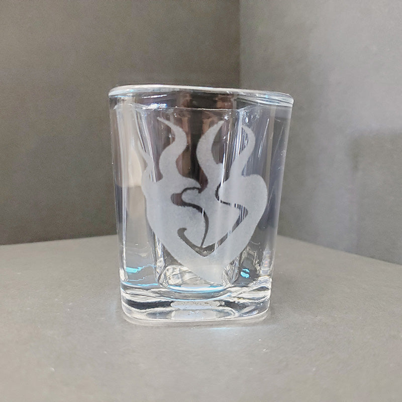 Yang Emblem Shot Glass